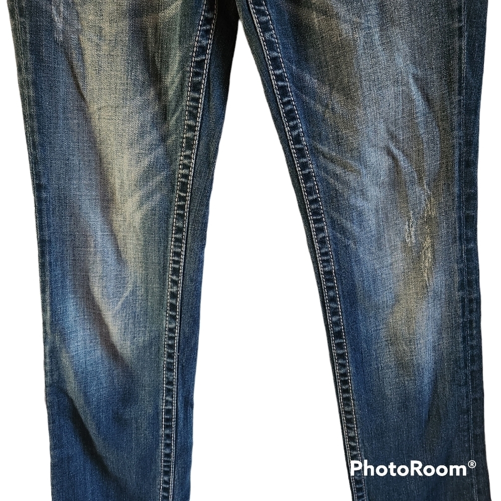Miss Me Easy Straight JE1034ETL Denim Jeans Size 26 Womens - Picture 3 of 6